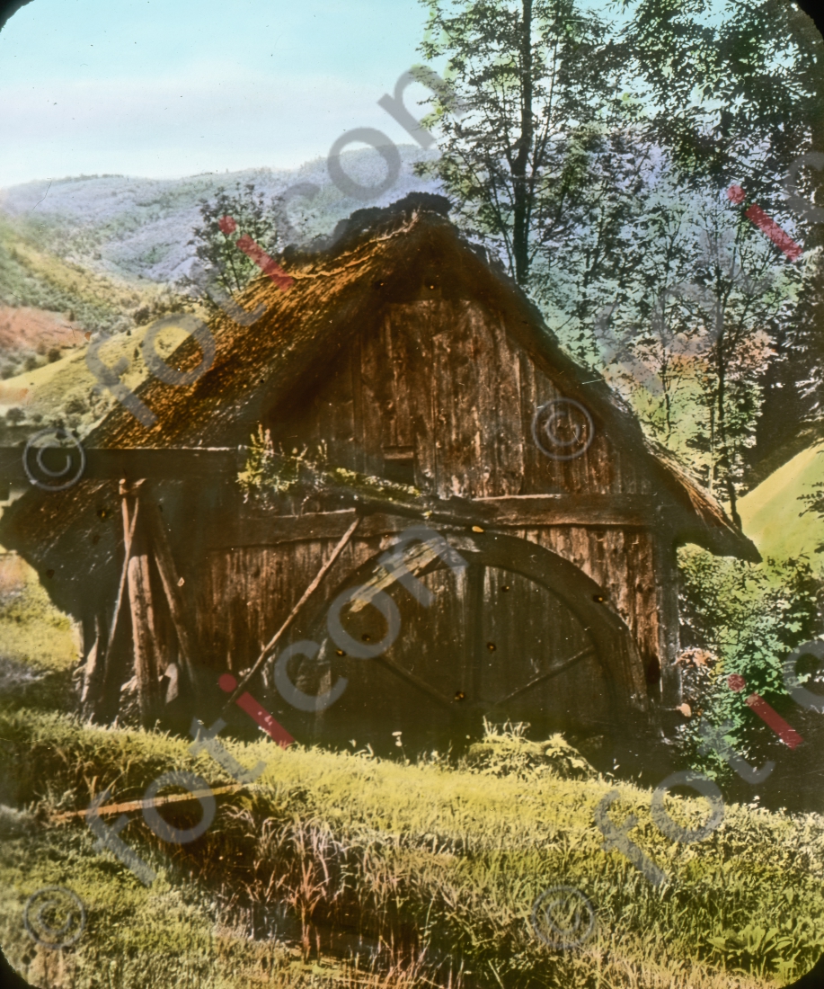 Wassermühle | Water Mill  - Foto foticon-simon-127-008.jpg | foticon.de - Bilddatenbank für Motive aus Geschichte und Kultur